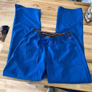 Royal Blue Heartsoul Scrub Pants